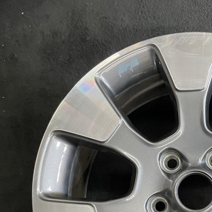 18" WRANGLER 18 VIN X , 18x7.5, 7 spoke, Original OEM Wheel Rim - Side Profile