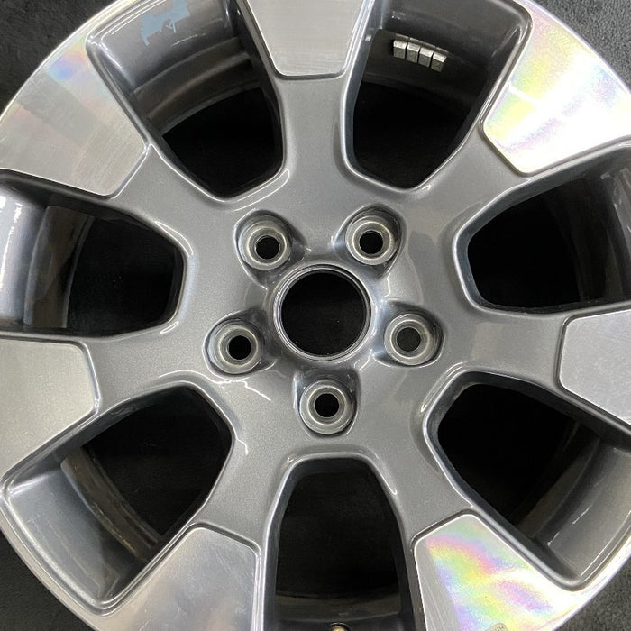 18" WRANGLER 18 VIN X , 18x7.5, 7 spoke, Original OEM Wheel Rim - Angle View