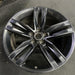 20" CAMARO 16 20x9.5, 5 split spoke, black Original OEM Wheel Rim - Side Profile