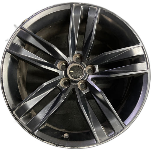 20" CAMARO 16 20x8.5, 5 split spoke, black Original OEM Wheel Rim - Front View