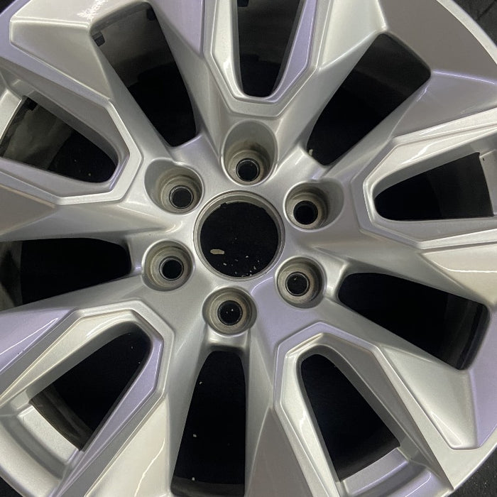 20" SIERRA 1500 PICKUP 19 20x9 10 spoke opt NZP Original OEM Wheel Rim - Angle View