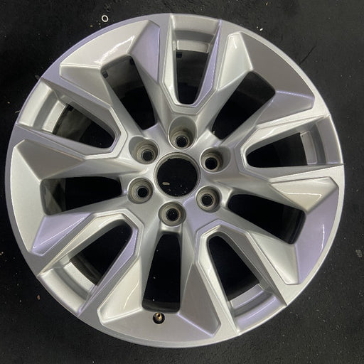 20" SIERRA 1500 PICKUP 19 20x9 10 spoke opt NZP Original OEM Wheel Rim - Front View
