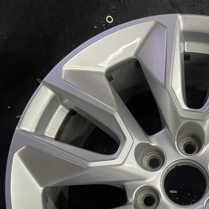 20" SIERRA 1500 PICKUP 19 20x9 10 spoke opt NZP Original OEM Wheel Rim - Side Profile