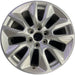 20" SIERRA 1500 PICKUP 19 20x9 10 spoke opt NZP Original OEM Wheel Rim - Front View