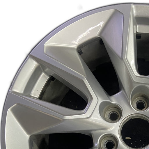 20" SIERRA 1500 PICKUP 19 20x9 10 spoke opt NZP Original OEM Wheel Rim - Angle View