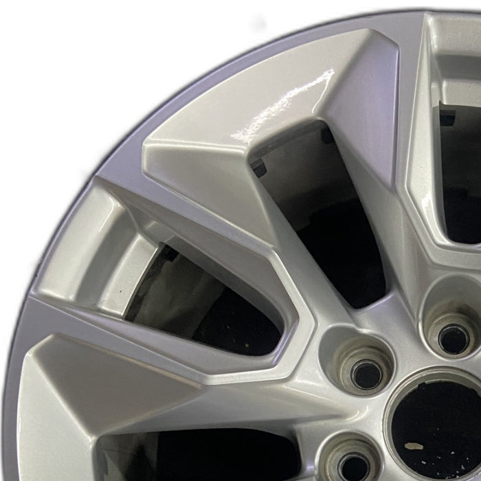 20" SIERRA 1500 PICKUP 19 20x9 10 spoke opt NZP Original OEM Wheel Rim - Angle View