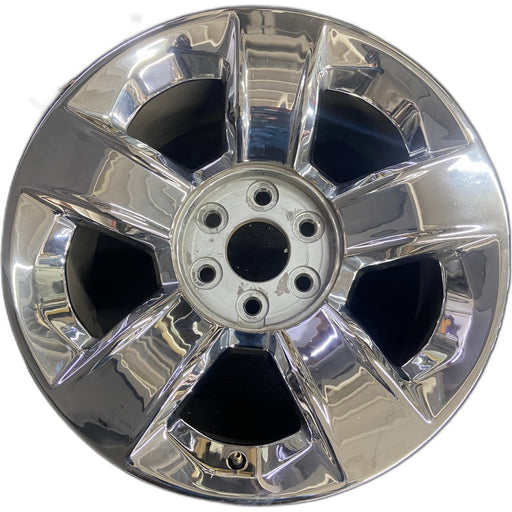 20" SIERRA 1500 PICKUP 19 classic , 20x9, 5 spoke, covered lug nuts, Original - Front View