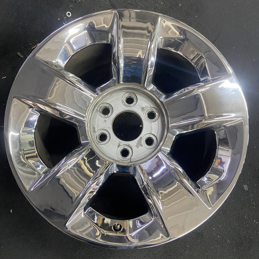 20" SIERRA 1500 PICKUP 19 classic , 20x9, 5 spoke, covered lug nuts, Original - Angle View