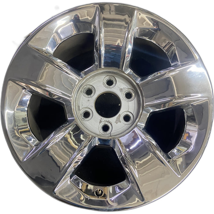 20" SIERRA 1500 PICKUP 19 classic , 20x9, 5 spoke, covered lug nuts, Original - Front View