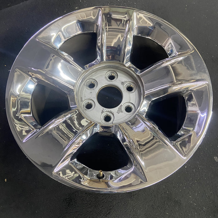 20" SIERRA 1500 PICKUP 19 classic , 20x9, 5 spoke, covered lug nuts, Original - Side Profile