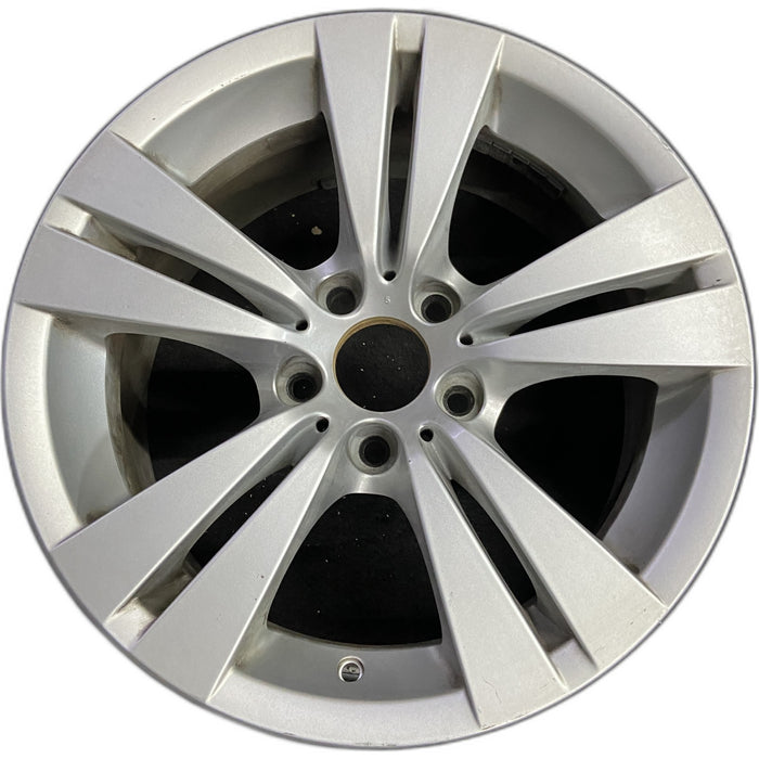 17" BMW 528i 08-10 17x8 , 10 spoke, i , double spoke, w/o hole in spoke - Front View