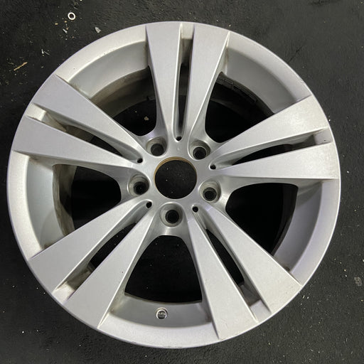 17" BMW 528i 08-10 17x8 , 10 spoke, i , double spoke, w/o hole in spoke - Angle View