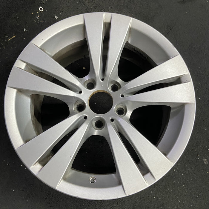 17" BMW 528i 08-10 17x8 , 10 spoke, i , double spoke, w/o hole in spoke - Angle View