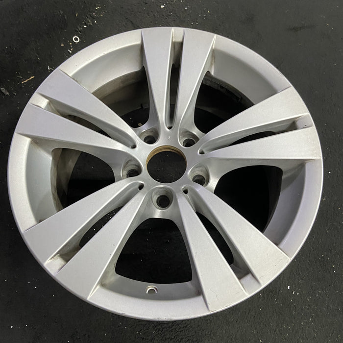 17" BMW 528i 08-10 17x8 , 10 spoke, i , double spoke, w/o hole in spoke - Side Profile