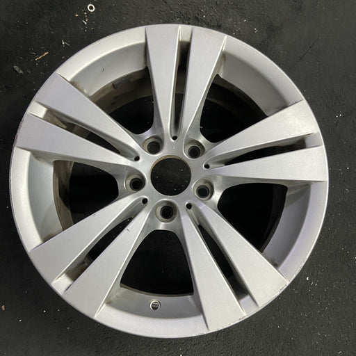 17" BMW 528i 08-10 17x8 , 10 spoke, i , double spoke, w/o hole in spoke - Angle View