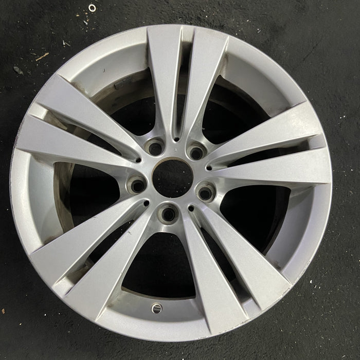 17" BMW 528i 08-10 17x8 , 10 spoke, i , double spoke, w/o hole in spoke - Angle View