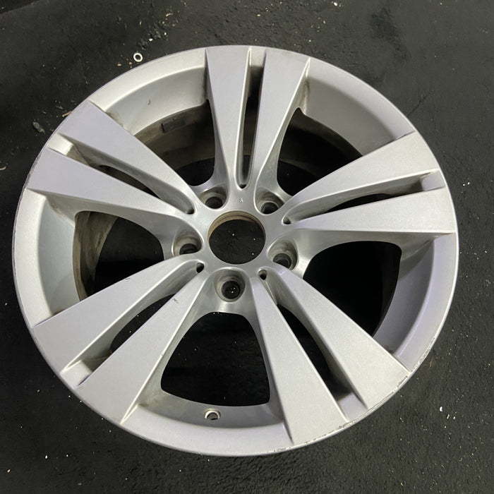 17" BMW 528i 08-10 17x8 , 10 spoke, i , double spoke, w/o hole in spoke - Side Profile