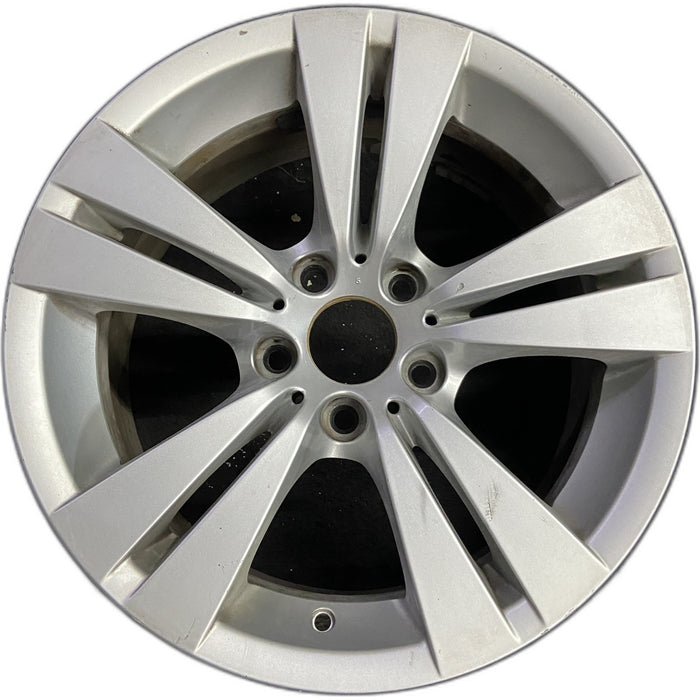 17" BMW 528i 08-10 17x8 , 10 spoke, i , double spoke, w/o hole in spoke - Front View