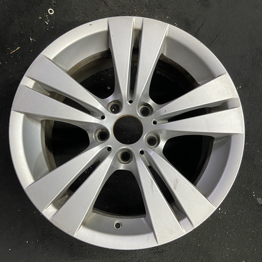 17" BMW 528i 08-10 17x8 , 10 spoke, i , double spoke, w/o hole in spoke - Angle View