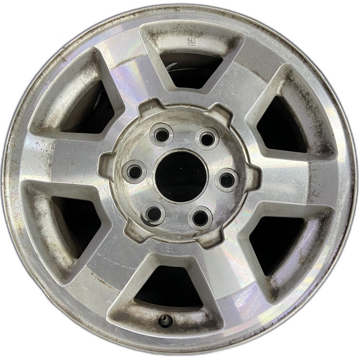 17" SIERRA 1500 PICKUP 04 17x7.5, Original OEM Wheel Rim