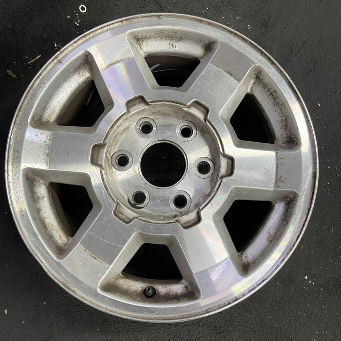 17" SIERRA 1500 PICKUP 04 17x7.5, Original OEM Wheel Rim