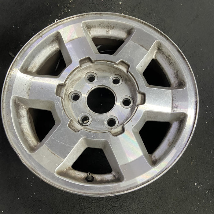 17" SIERRA 1500 PICKUP 04 17x7.5, Original OEM Wheel Rim