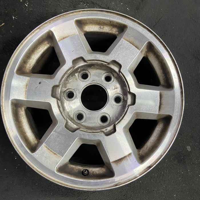 17" SIERRA 1500 PICKUP 04 17x7.5, Original OEM Wheel Rim