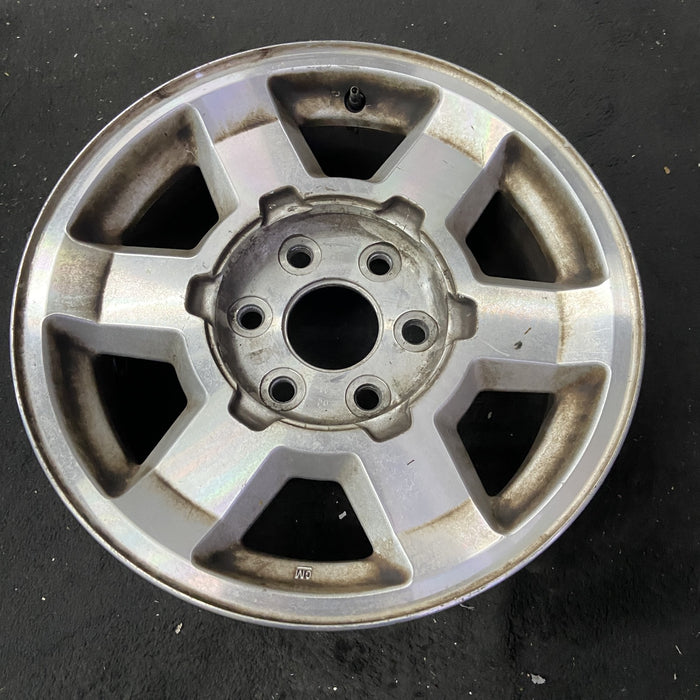 17" SIERRA 1500 PICKUP 04 17x7.5, Original OEM Wheel Rim