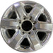 20" SILVERADO 2500 PICKUP 20-23 20x8.5, 6 spoke Original OEM Wheel Rim - Front View