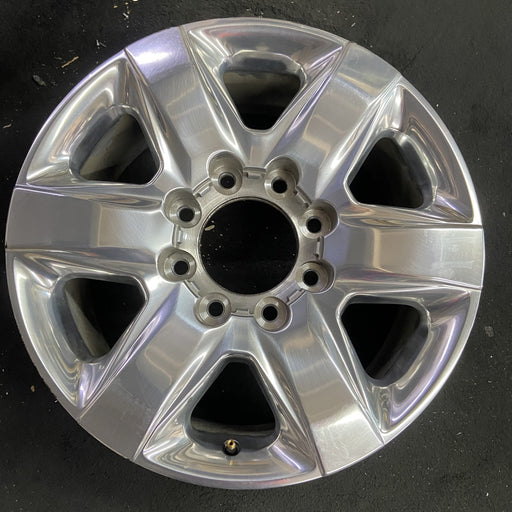 20" SILVERADO 2500 PICKUP 20-23 20x8.5, 6 spoke Original OEM Wheel Rim - Angle View