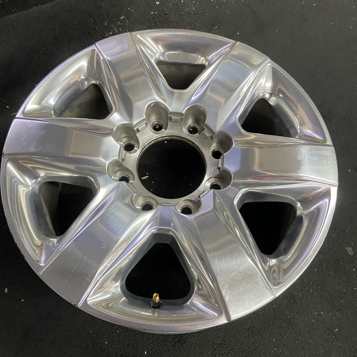 20" SILVERADO 2500 PICKUP 20-23 20x8.5, 6 spoke Original OEM Wheel Rim - Side Profile