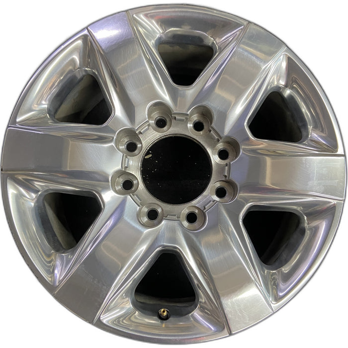 20" SILVERADO 2500 PICKUP 20-23 20x8.5, 6 spoke Original OEM Wheel Rim - Front View