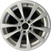 17" BMW 320i 12-13 , 17x7.5 , 5 spoke, V spoke, narrow spoke edge Original OEM - Front View