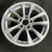 17" BMW 320i 12-13 , 17x7.5 , 5 spoke, V spoke, narrow spoke edge Original OEM - Side Profile