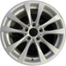 17" BMW 320i 12-13 , 17x7.5 , 5 spoke, V spoke, narrow spoke edge Original OEM - Front View