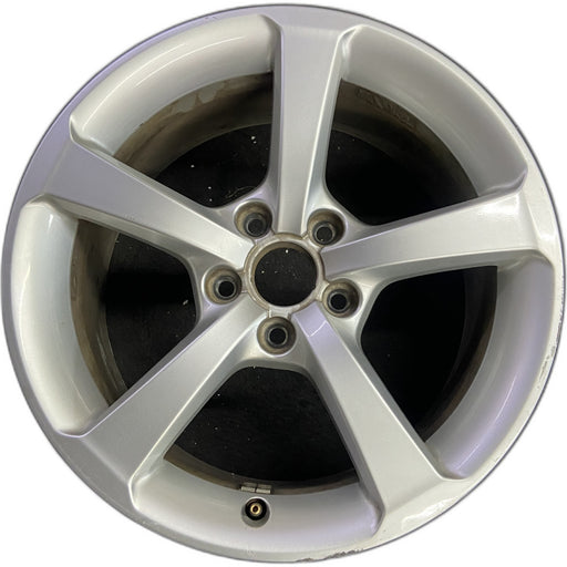 17" AUDI A3 15-16 17x7.5 , 5 spoke Original OEM Wheel Rim - Front View