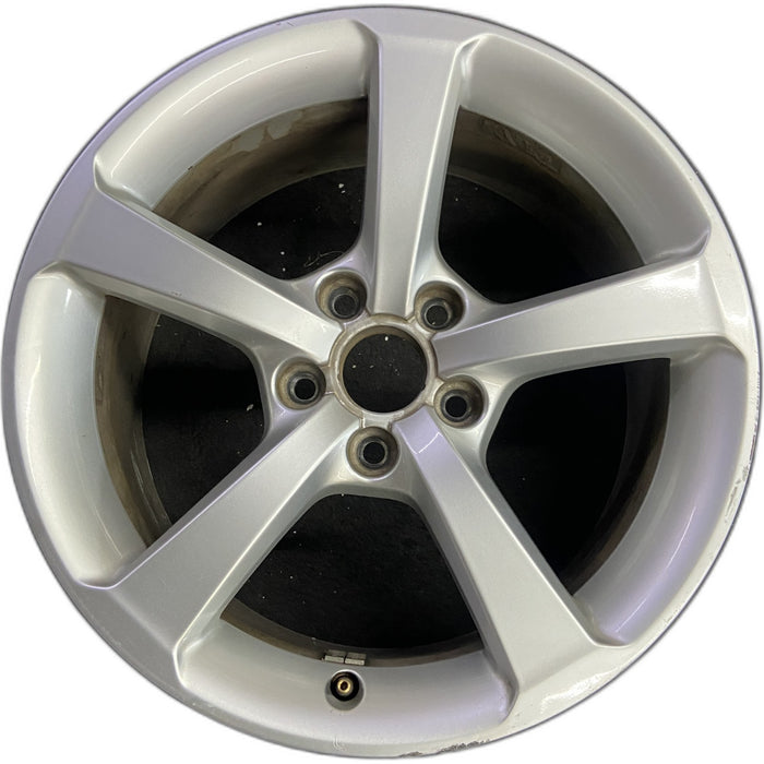 17" AUDI A3 15-16 17x7.5 , 5 spoke Original OEM Wheel Rim - Front View