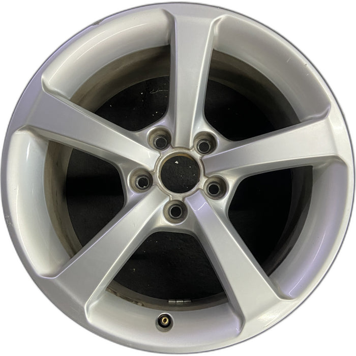 17" AUDI A3 15-16 17x7.5 , 5 spoke Original OEM Wheel Rim - Front View