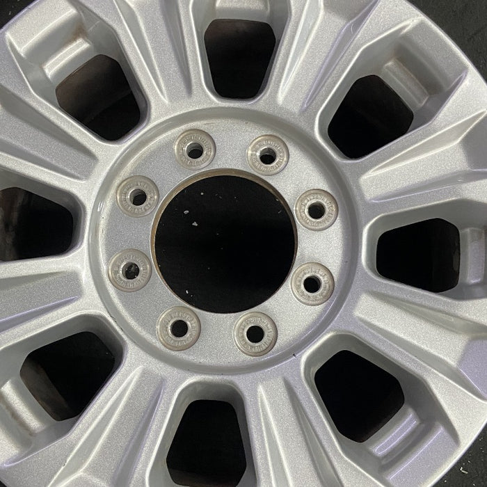 18" FORD F250SD PICKUP 20-22 18x8 aluminum 8 spoke silver Original OEM Wheel Rim