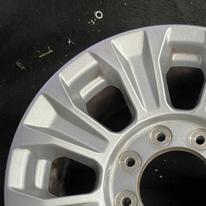 18" FORD F250SD PICKUP 20-22 18x8 aluminum 8 spoke silver Original OEM Wheel Rim