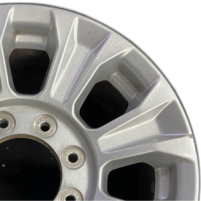 18" FORD F250SD PICKUP 20-22 18x8 aluminum 8 spoke silver Original OEM Wheel Rim