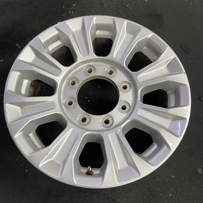 18" FORD F250SD PICKUP 20-22 18x8 aluminum 8 spoke silver Original OEM Wheel Rim
