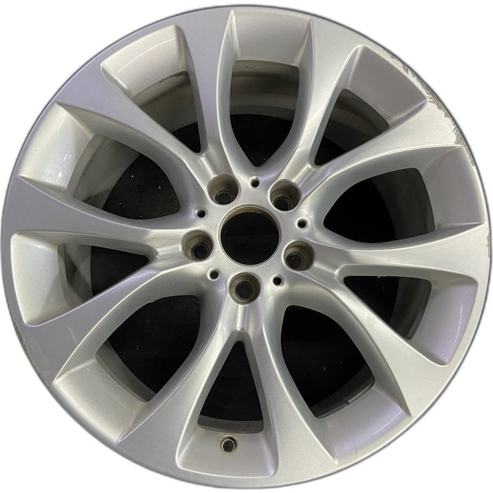 19" BMW X5 14-18 19x9 , 5 spoke, V spoke, wide spoke Original OEM Wheel Rim - Front View
