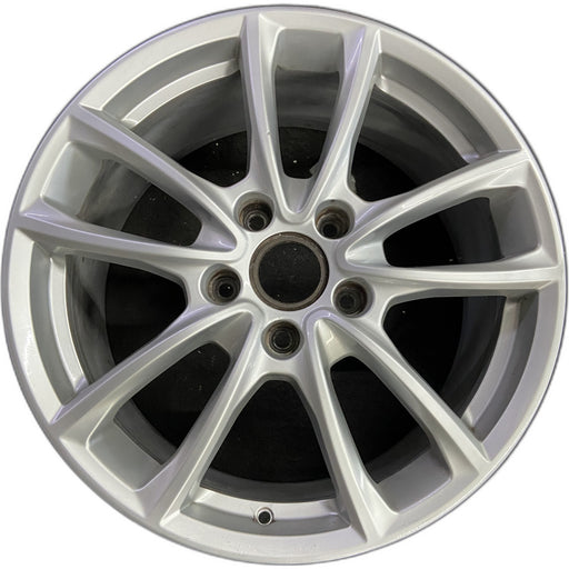 19" PORSCHE PANAMERA 17-19 , 19x9, 5 spoke, V spoke Original OEM Wheel Rim - Front View