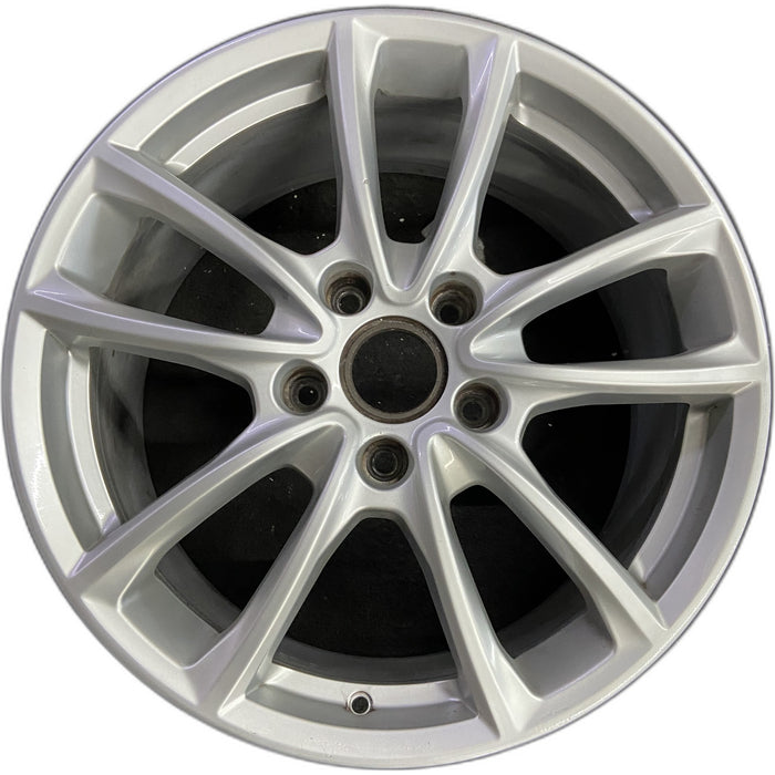 19" PORSCHE PANAMERA 17-19 , 19x9, 5 spoke, V spoke Original OEM Wheel Rim - Front View
