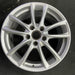 19" PORSCHE PANAMERA 17-19 , 19x9, 5 spoke, V spoke Original OEM Wheel Rim - Angle View