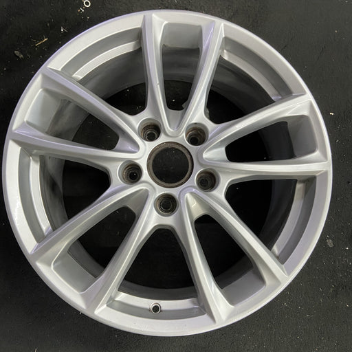 19" PORSCHE PANAMERA 17-19 , 19x9, 5 spoke, V spoke Original OEM Wheel Rim - Angle View