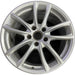 19" PORSCHE PANAMERA 17-19 , 19x10.5, 5 spoke, V spoke Original OEM Wheel Rim - Front View