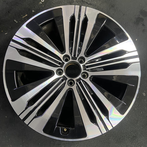 20" EQS-CLASS 22-25 297 Type, 20x8.5 , triple spoke Original OEM Wheel Rim - Angle View