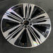 20" EQS-CLASS 22-25 297 Type, 20x8.5 , triple spoke Original OEM Wheel Rim - Side Profile
